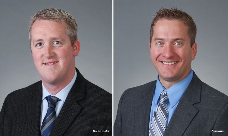 Skender Construction Promotes Bukowski and Simons to Project Executives