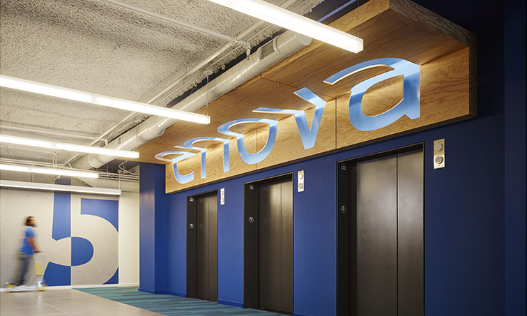 Skender Construction Completes Vibrant New Home for Enova International