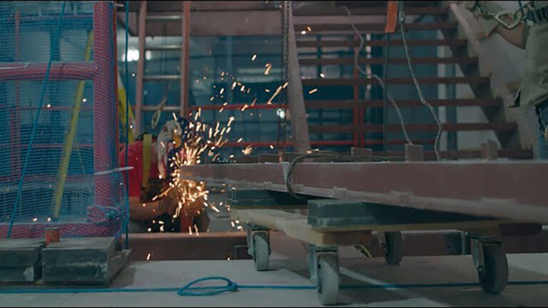 4-Story Stair Atrium - Phase Update Steel & Concrete