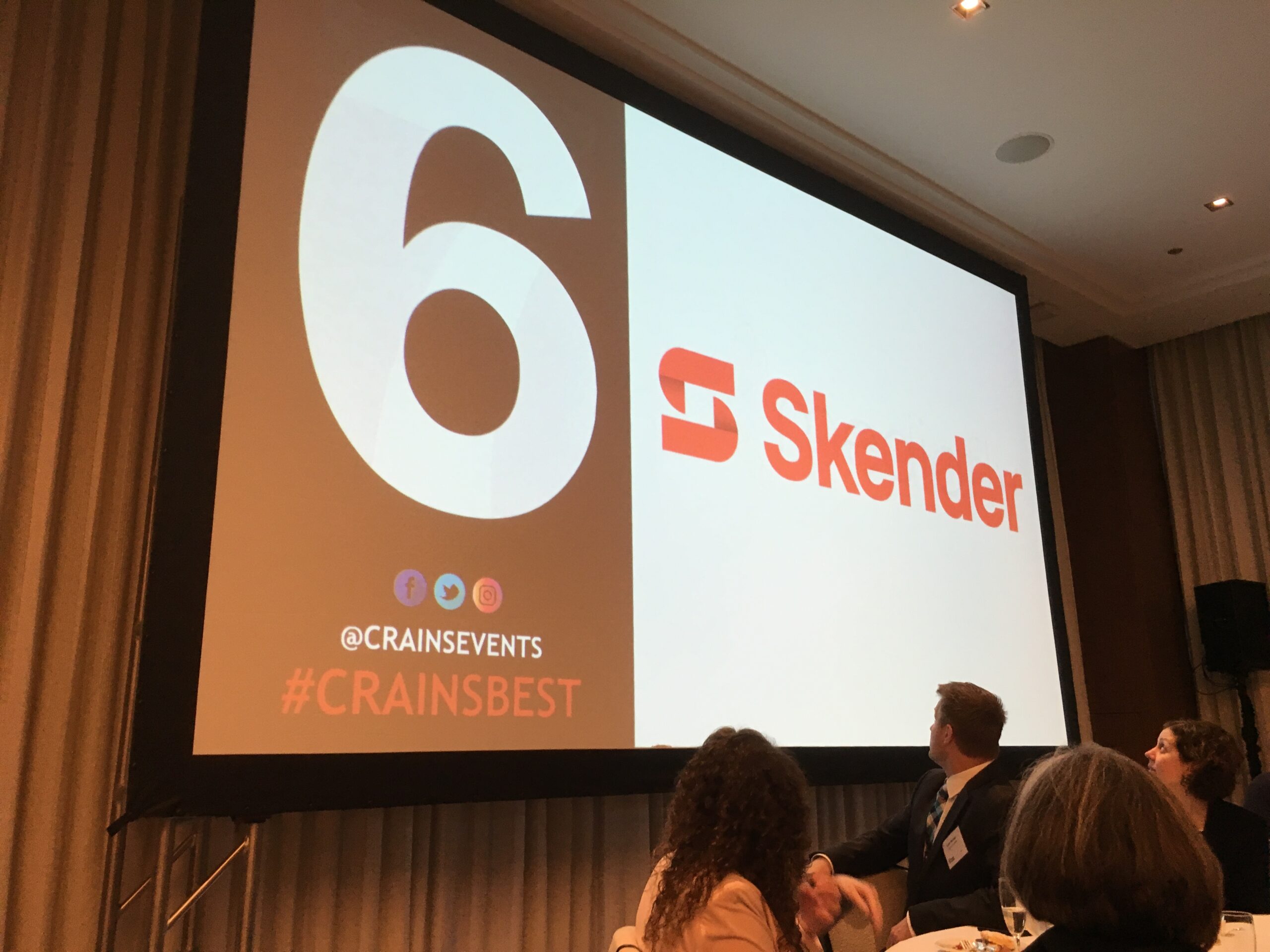 Skender Named No. 6 Best Place to Work in Chicago by Crain’s Chicago Business