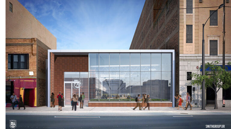 Skender breaks ground on new laboratory at Loyola University Chicago