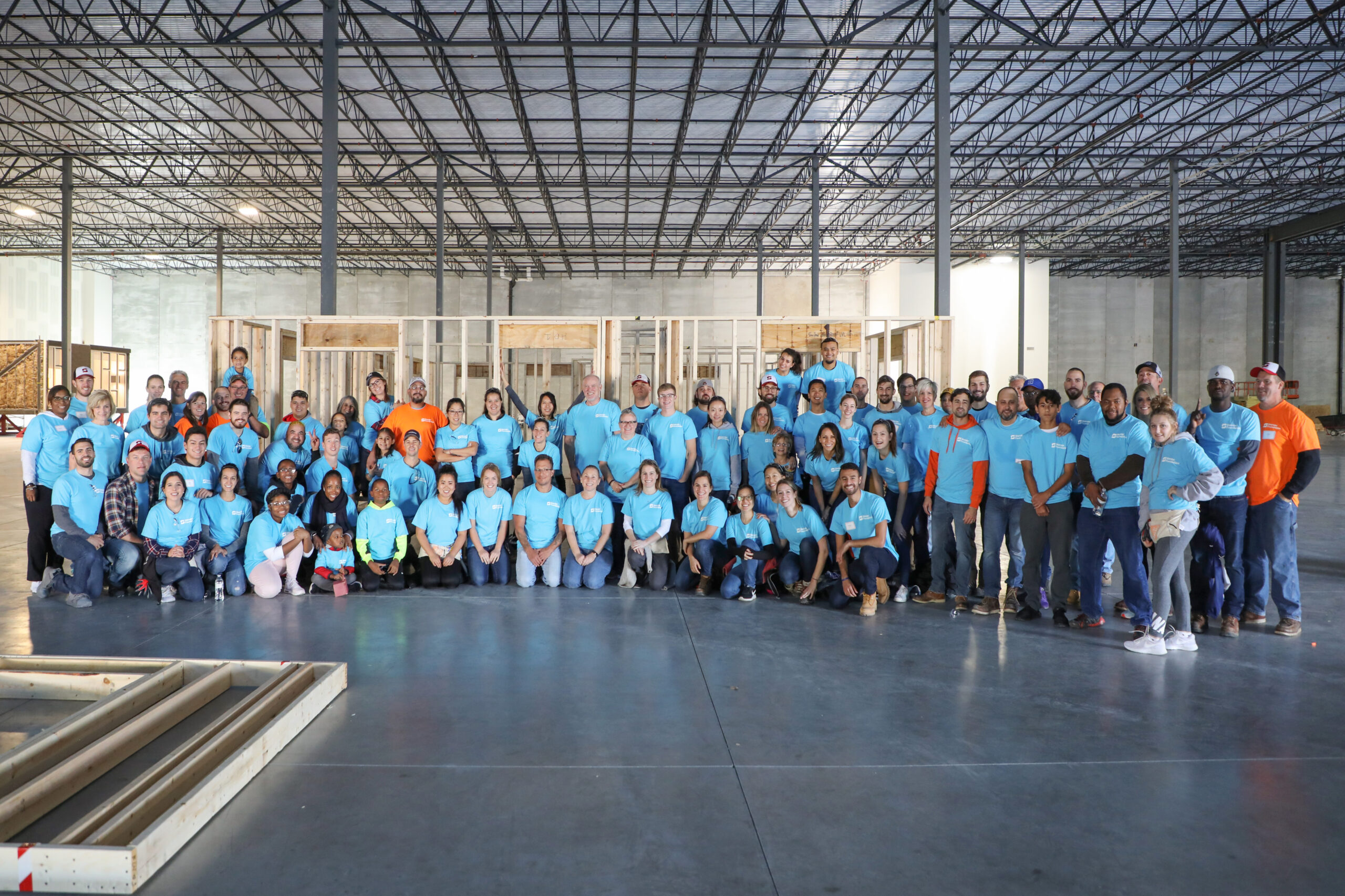 Skender employees take part in volunteer day