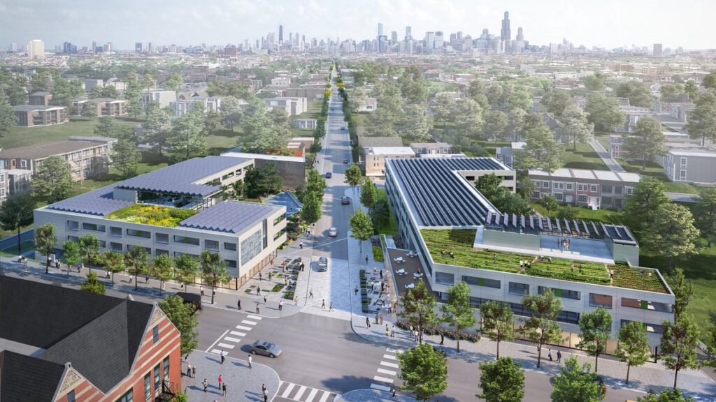 Chicago's Garfield Green development proposal wins global design competition