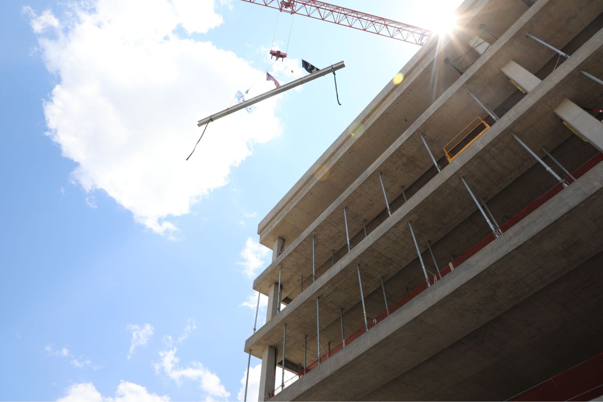 Construction Tops Out at 919 W Fulton, a 409,000-Square-Foot Mixed-Use Office Building in Fulton Market