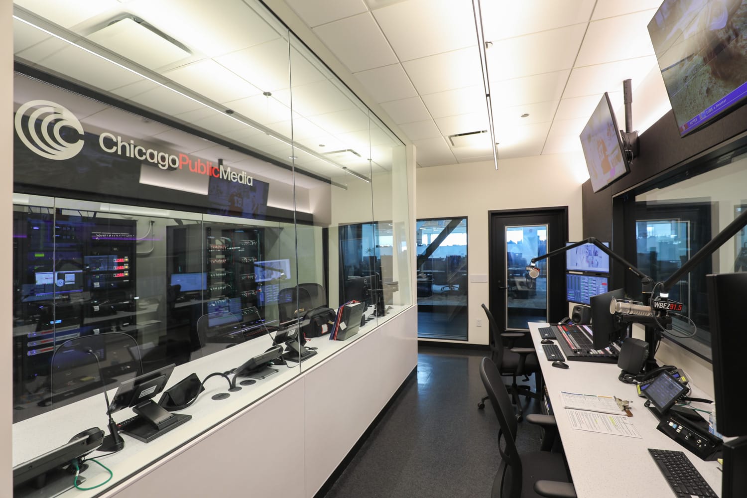 Skender Completes Construction on Chicago Public Media Studio Renovations in Navy Pier