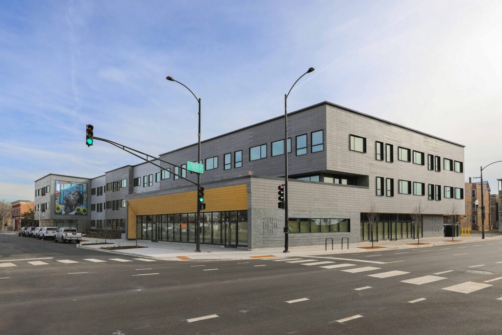 Skender Completes Construction on Fifth City Commons Affordable Housing Complex in East Garfield Park